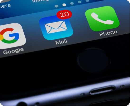 Automated follow-up messages on mobile apps